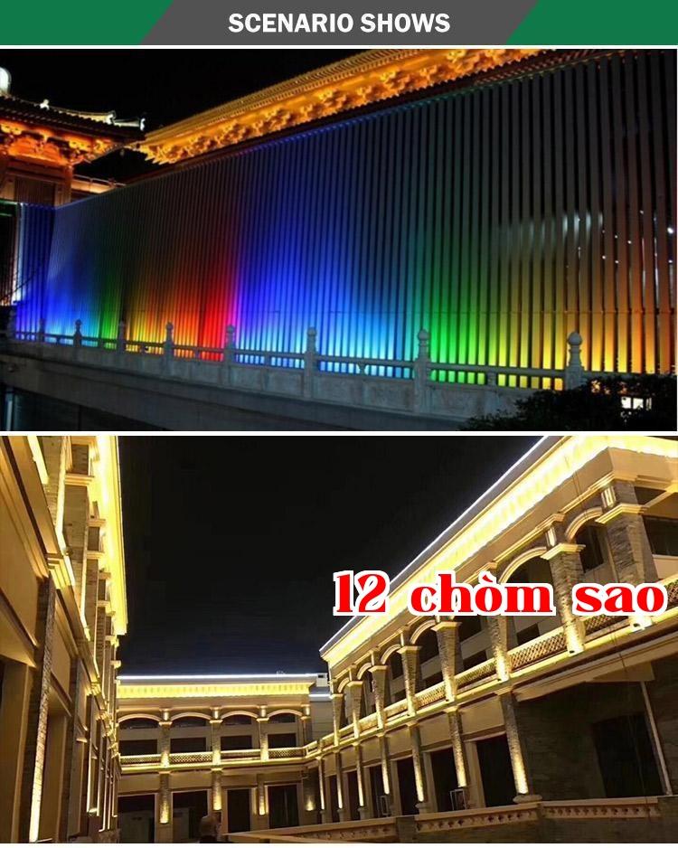 Nhiệm vụ cốt lõi của nhà sản xuất đèn tường màu đầy đủ: Tạo ra hiệu ứng ánh sáng và bóng tối